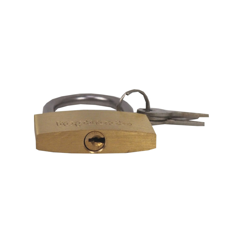 TOPTRADE zámok visiaci, mosadzný, 32 mm 4