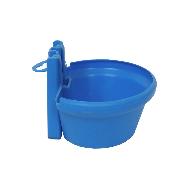 TOPTRADE kŕmidlo plastové, závesné, výsuvné, univerzálne, pre vtáctvo, 0,3 l 3