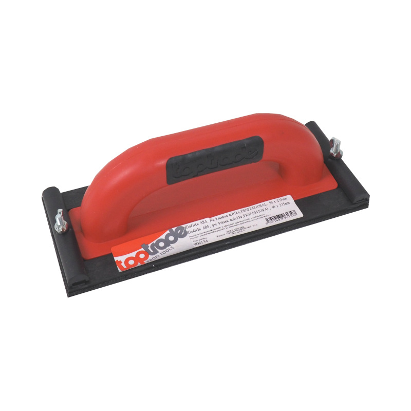 TOPTRADE hladítko ABS, pre brúsnu mriežku, PROFESSIONAL, 90 x 235 mm 1