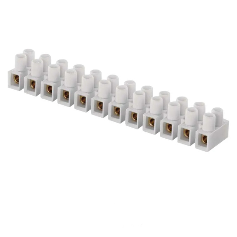 svorkovnica biela, 12 x 6 mm2, 450 V / 41 A 1
