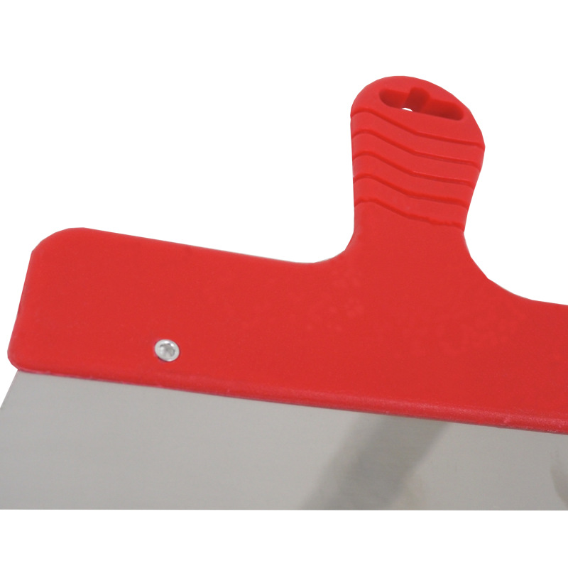 TOPTRADE stierka nerezová, úzka, plastová rukoväť, 250 mm 2