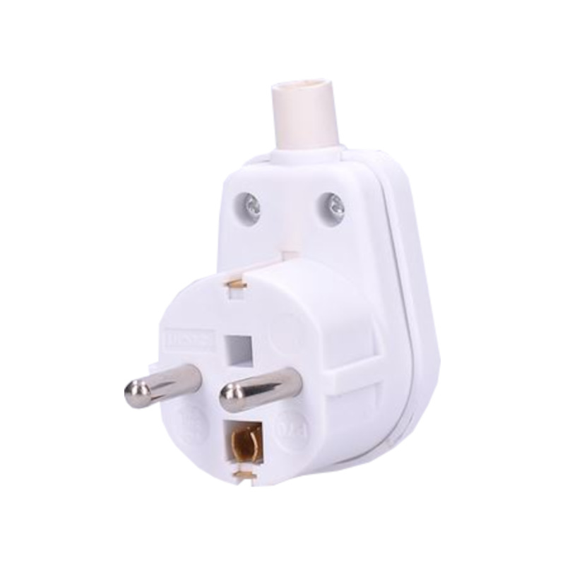 vidlica pre pohyblivý prívod, uhlový vývod, ~ 250 V / 16 A 8