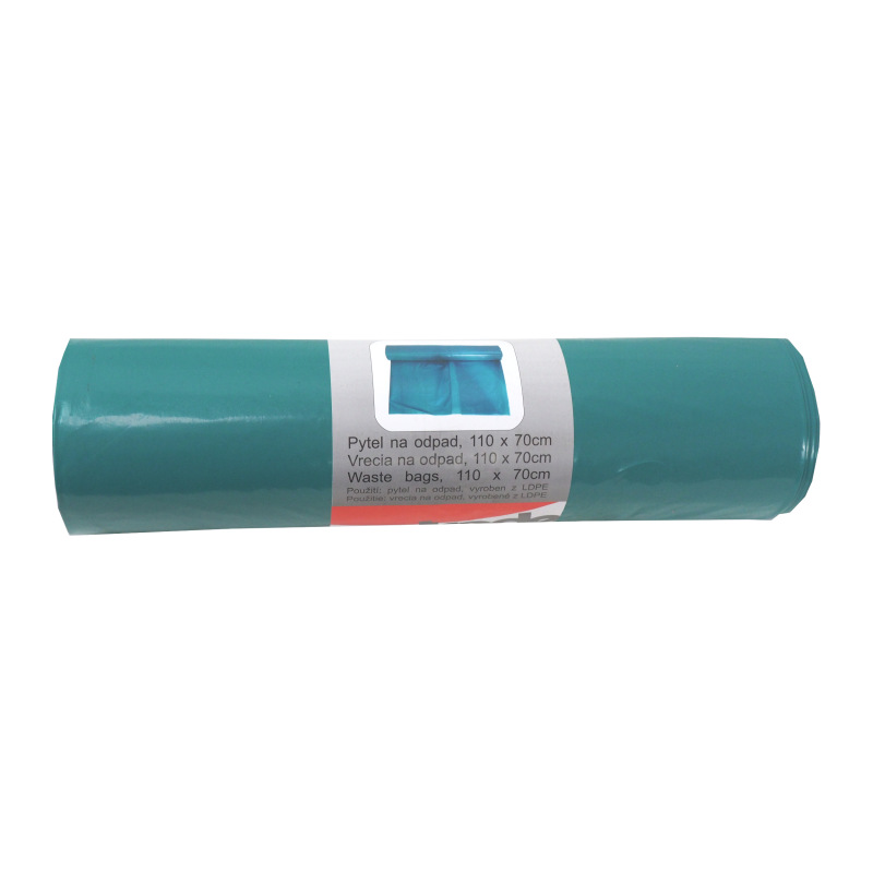 TOPTRADE vrece na odpad, balenie 25 ks, 80 µ, 120 l 1