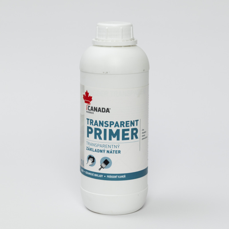 Canada Rubber Transparent PRIMER - základný náter pre Canada Rubber Transparent.