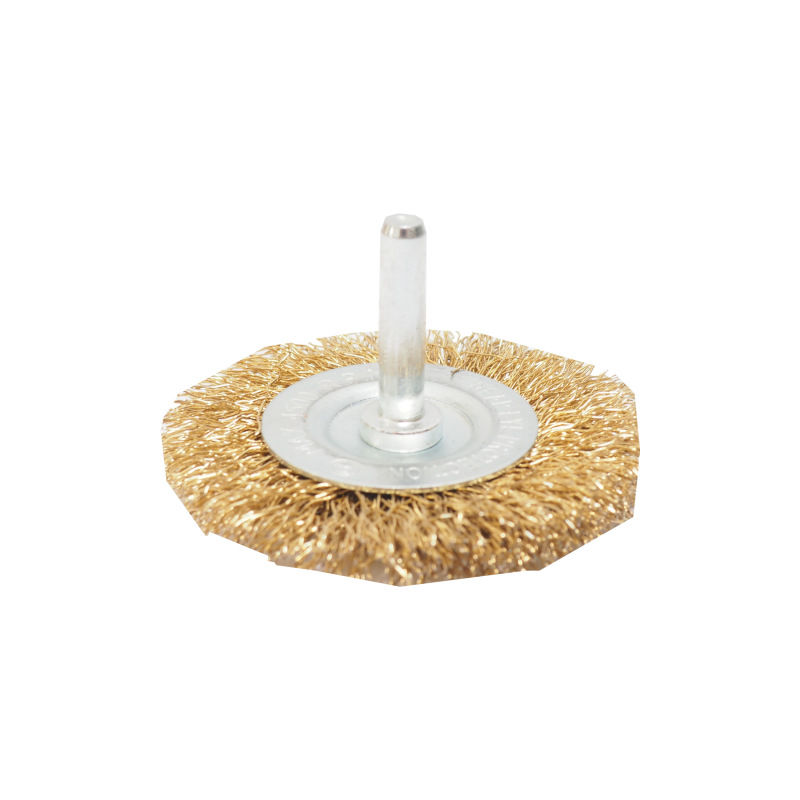 TOPTRADE kartáč oceľový, obvodový, stopka, O 6/63 mm