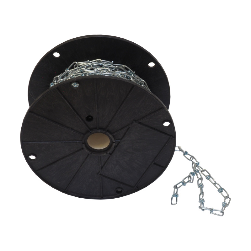 TOPTRADE reťaz uzlová, pozinkovaná, na cievke, 1,8 mm x 30 m