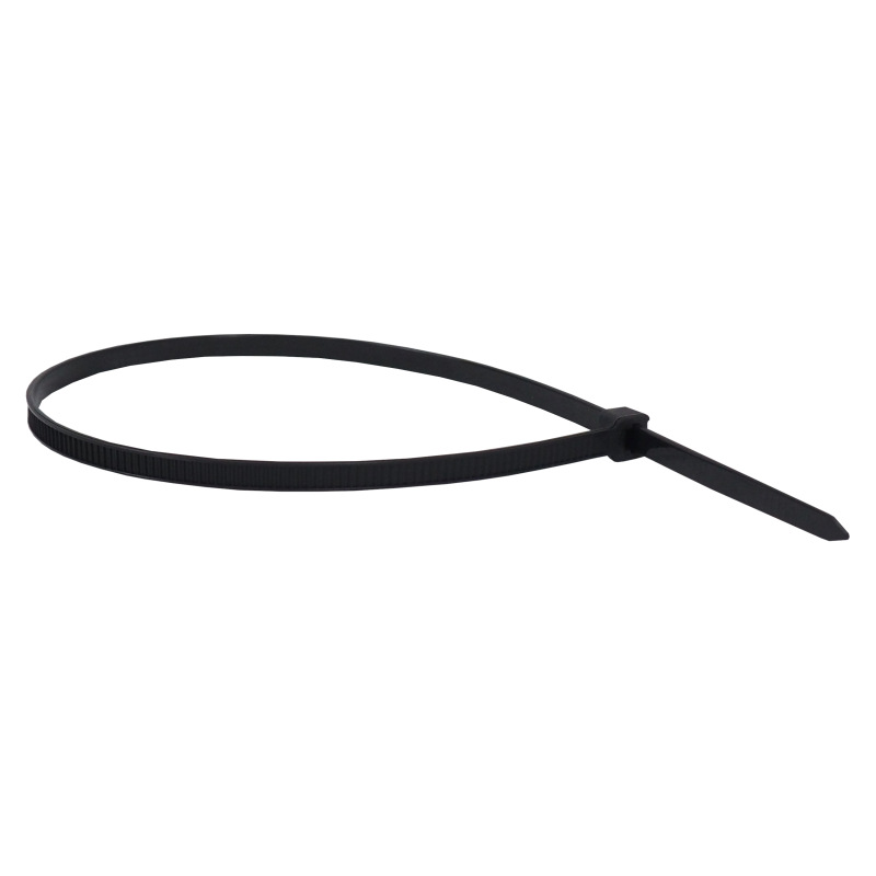 TOPTRADE pások plastovy, čierny, sťahovacie, so zámkom, 50 ks, 250 x 4,8 mm 4