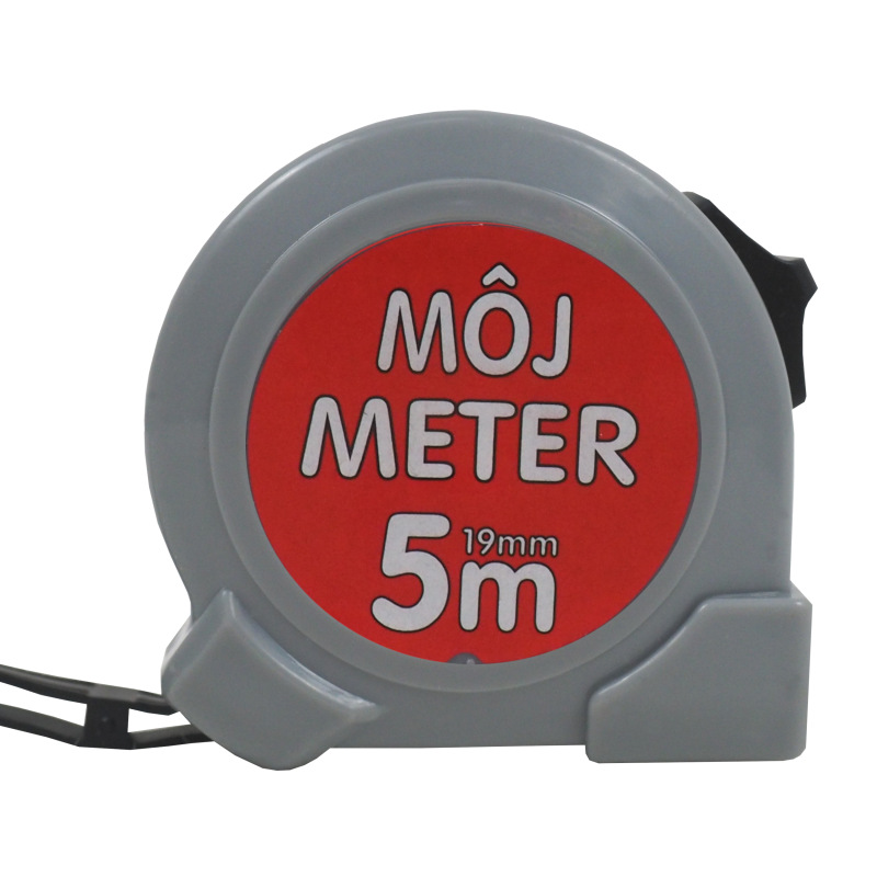 TOPTRADE meter zvinovací,„MOJ METER“, jednobrzdový, 19 mm x 5 m