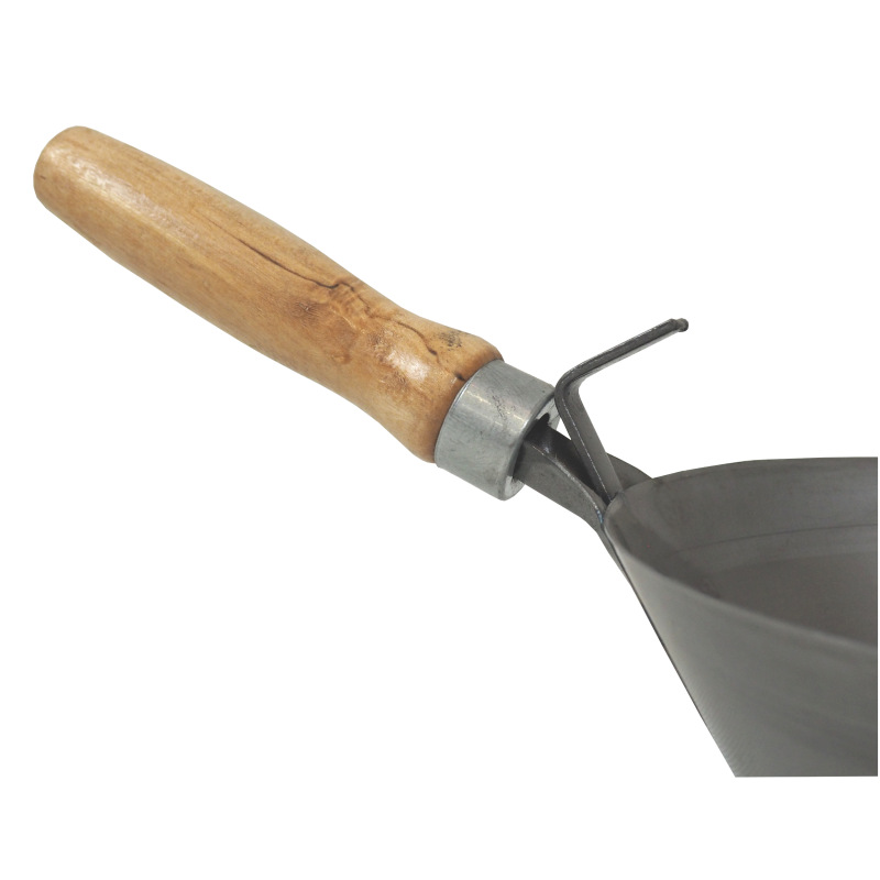 TOPTRADE naberačka s rukoväťou, oceľová, O 180 mm 6