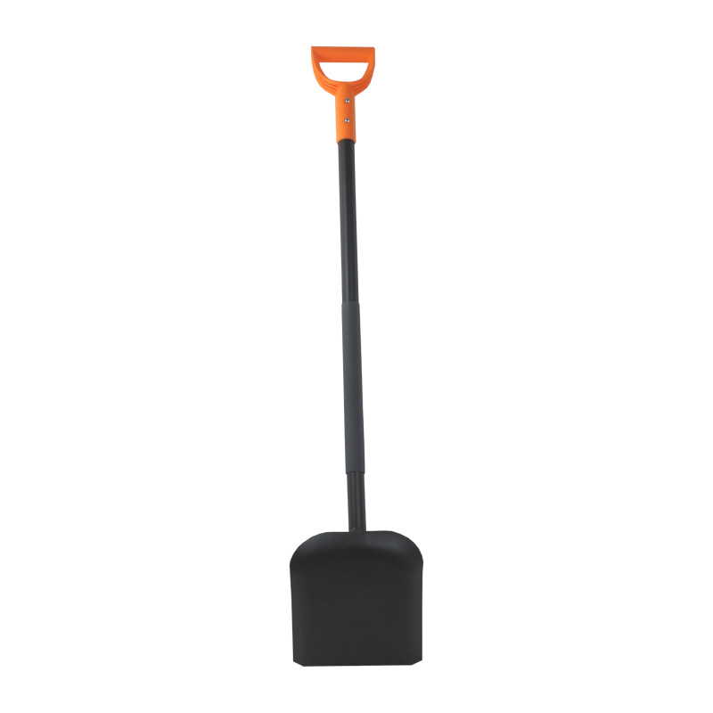 TOPTRADE lopata tvarovaná, kovová násada, zváraná, tvarovaný profil, dĺžka 1200mm, Profi 2