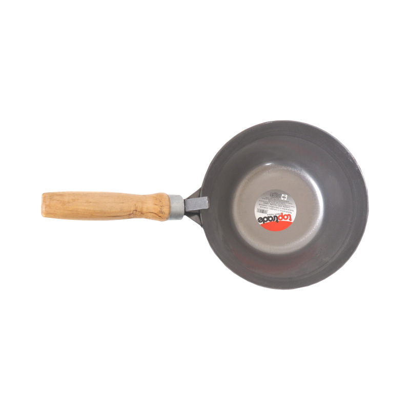 TOPTRADE naberačka s rukoväťou, oceľová, O 180 mm 1