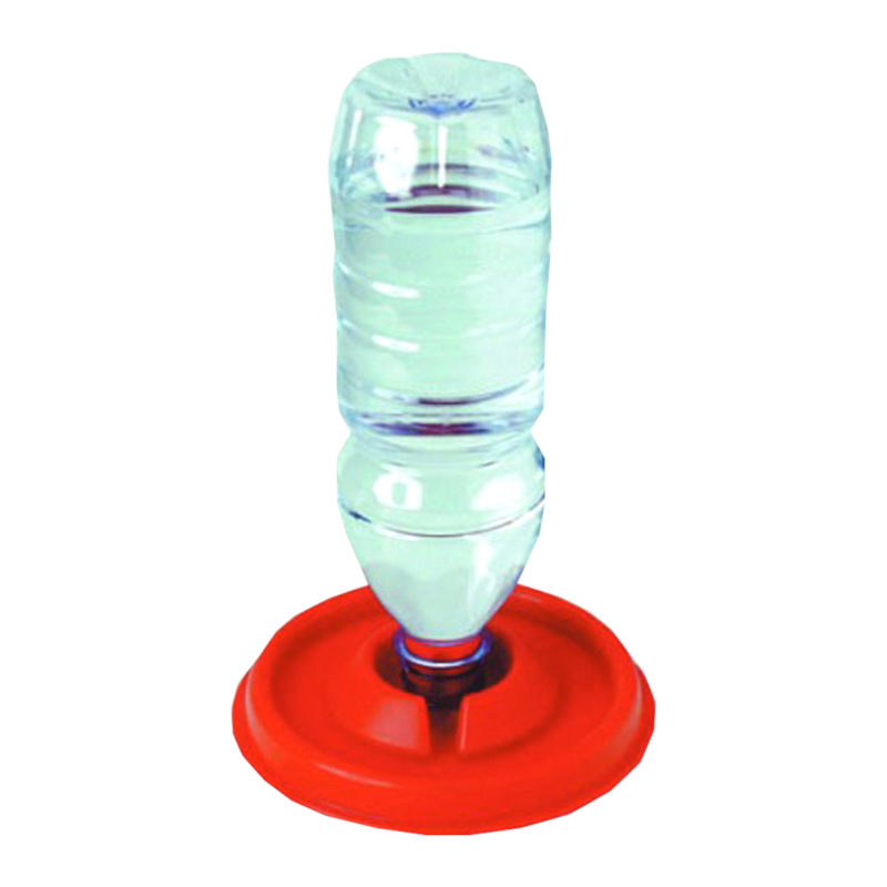 TOPTRADE miska plastová, napájacia, pre kurčatá, kačice, včely, na fľaše do 1 l, O 140 mm 6