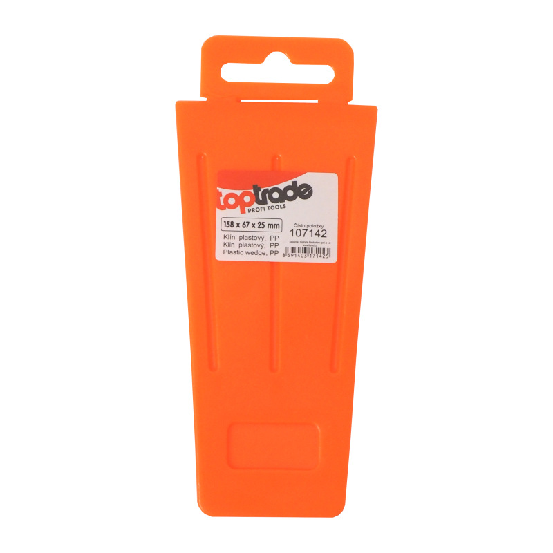 TOPTRADE klin plastový, PP, 158 x 67 x 25 mm 3
