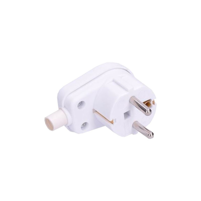 vidlica pre pohyblivý prívod, uhlový vývod, ~ 250 V / 16 A 7