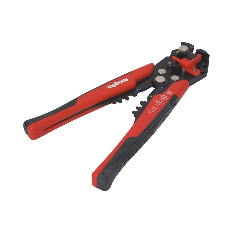 TOPTRADE kliešte odizolovávacie, krimpovacie, 210 mm, súprava 260 ks 12