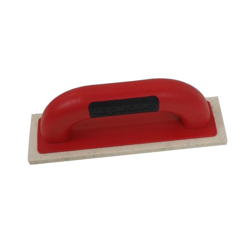 TOPTRADE hladítko ABS, plsť biela, špaletové, PROFESSIONAL, 220 x 65 x 8 mm