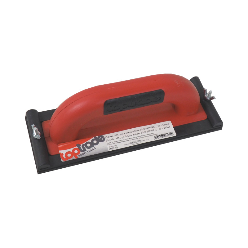 TOPTRADE hladítko ABS, pre brúsnu mriežku, PROFESSIONAL, 80 x 235 mm 1