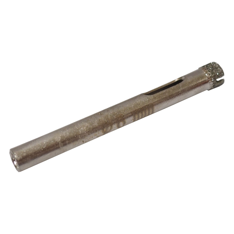 TOPTRADE korunka vykružovacia, s diamantovými zrnami, 6 mm