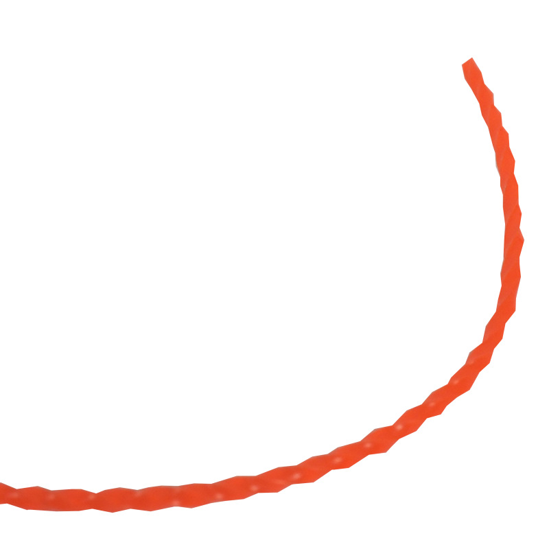 TOPTRADE struna do kosačky, plastová, prierez špirála, 2 mm x 15 m 7