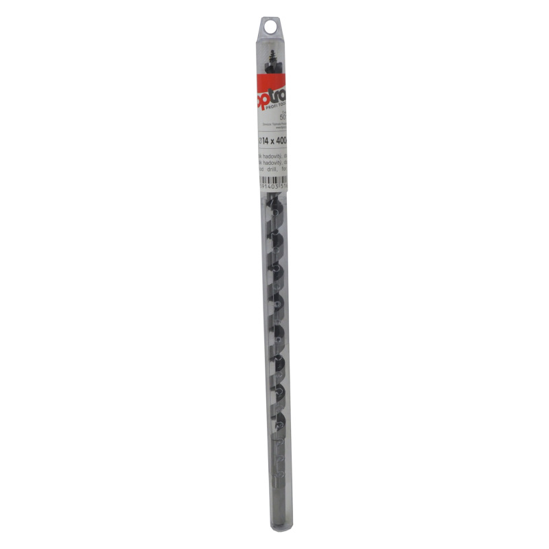 TOPTRADE vrták hadovitý, do dreva, O 14 x 400 mm 2