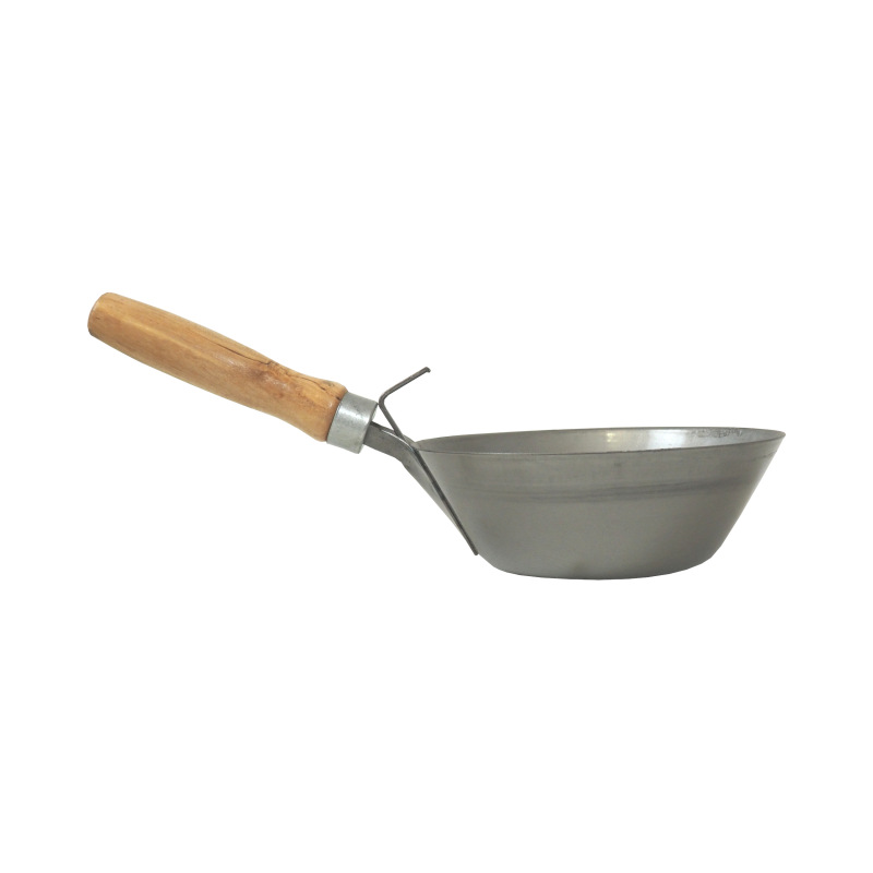 TOPTRADE naberačka s rukoväťou, oceľová, O 180 mm 3
