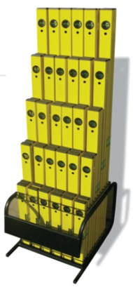 TOPTRADE stojan na vodováhy zn. ProTec x Reflex x Toptrade, 60 ks, 500 x 400 x 350 mm 3