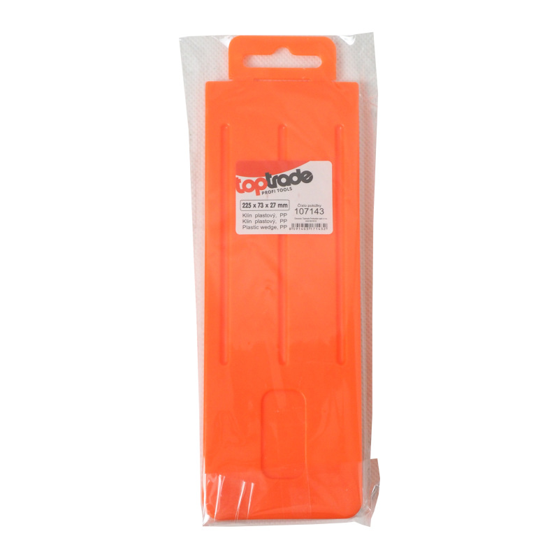 TOPTRADE klin plastový, PP, 225 x 73 x 27 mm 2