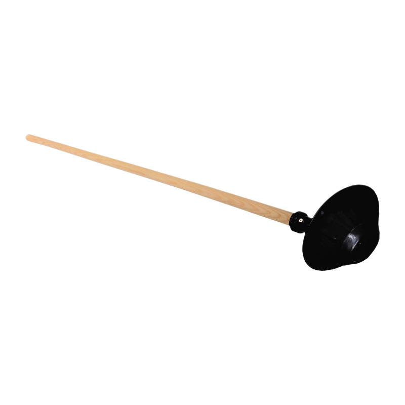 TOPTRADE naberačka plastová, O 215 mm, s násadou 160 cm