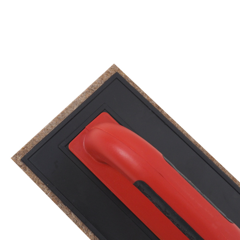 TOPTRADE hladidlo ABS, plsť hnedá, PROFESSIONAL, 250 x 130 x 10 mm 4