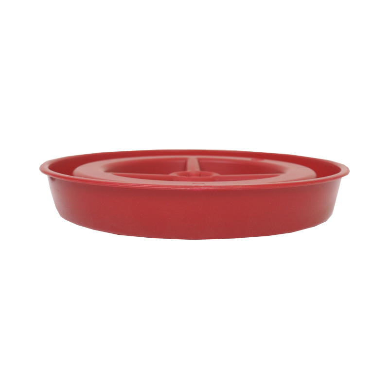 TOPTRADE miska plastová, napájacia, pre kurčatá, kačice, včely, na fľaše nad 1,5l, O 230mm 5