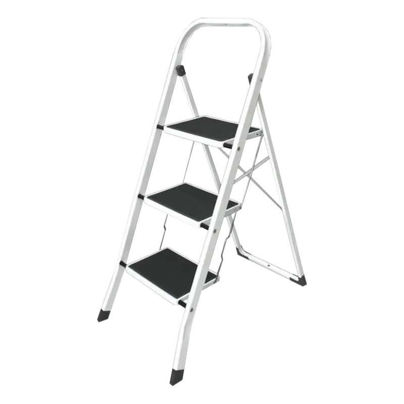 schodíky SUPERMAX Plus, protišmykové, nosnosť 150 kg, 3 priečky