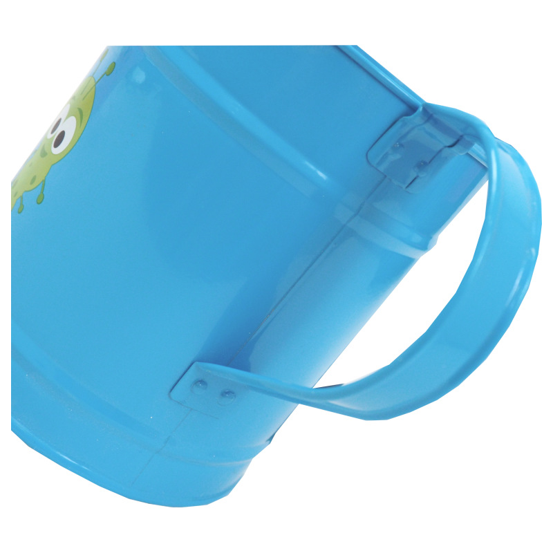 TOPTRADE náradie záhradné, detské - konva, kovová, modrá, 1,6 l 9