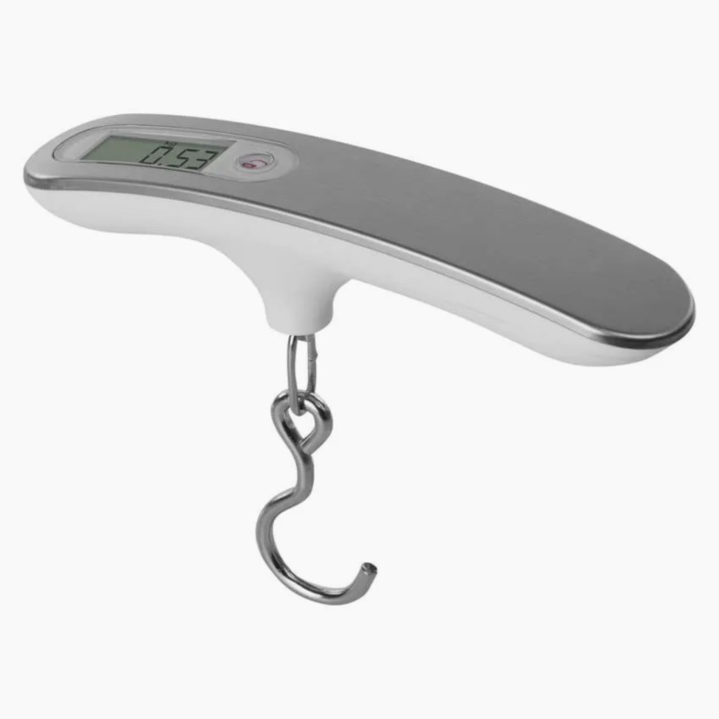 váha závesná digitálna, PT-506, strieborná, max.50 kg, CR2032 1x, 3 V