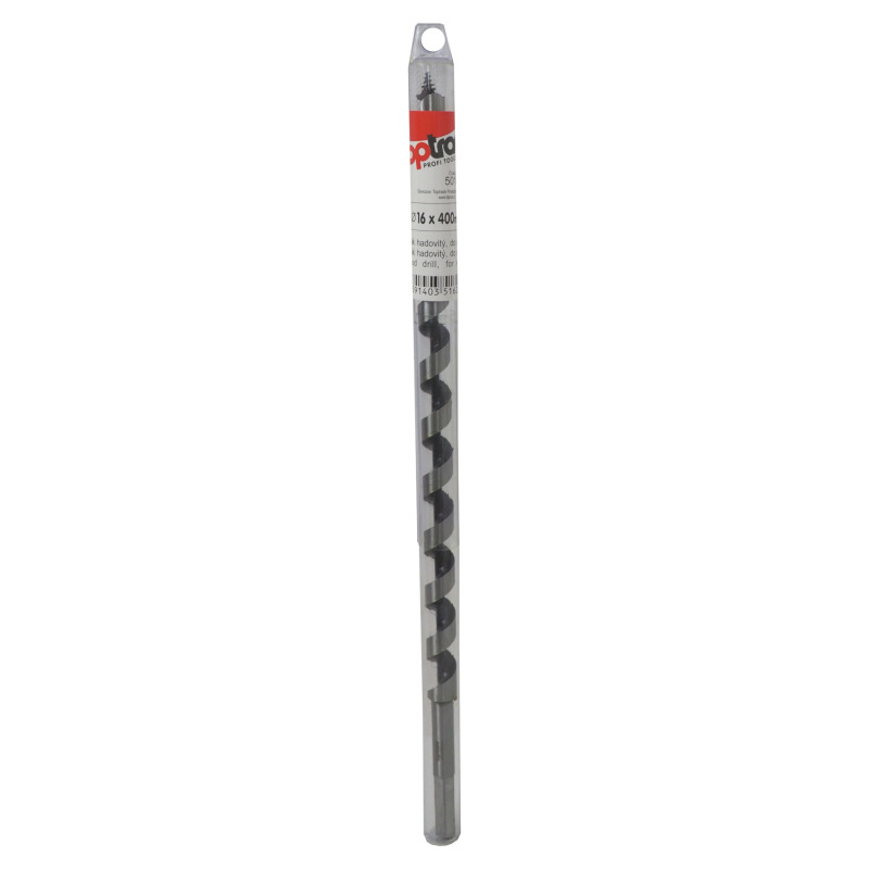 TOPTRADE vrták hadovitý, do dreva, O 16 x 400 mm 2