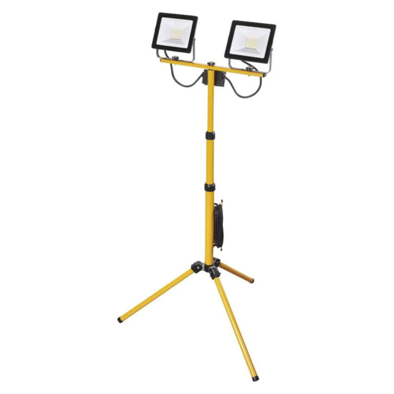 reflektor LED, HOBBY SLIM, 2x 30W + trojnožka