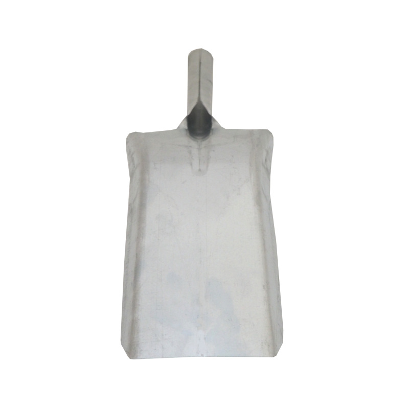 TOPTRADE lopatka na uhlie, plechová, celopozinkovaná, úzka, 410 x 105 mm 6