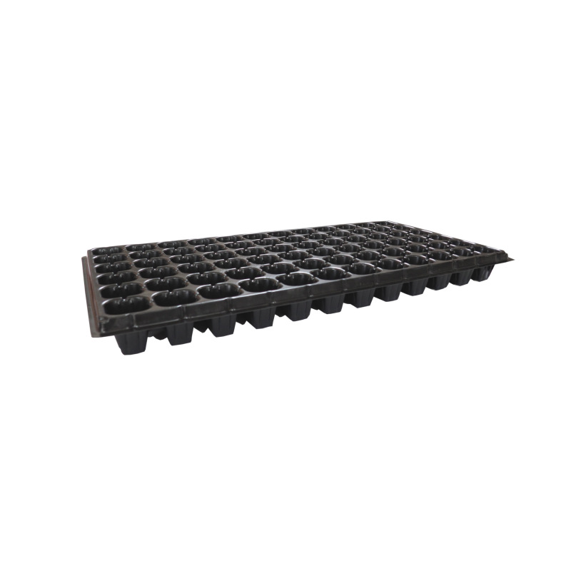 TOPTRADE sadbovač plastový, pre 72 prísad, 540 x 280 x 45 mm