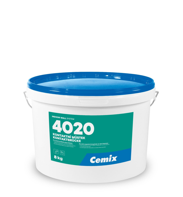 Kontaktný mostík 4020 pre nesavé podklady pred omietaním- 8kg