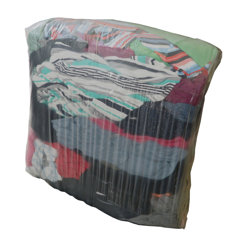 TOPTRADE handra bavlnená, nepáraná, farebná, balenie 10 kg 2