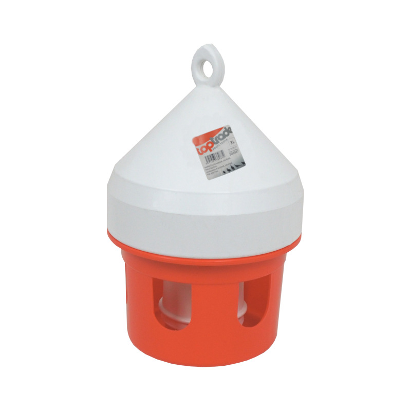 TOPTRADE napájačka plastová, závesná, pre vtáctvo, 3 l 2