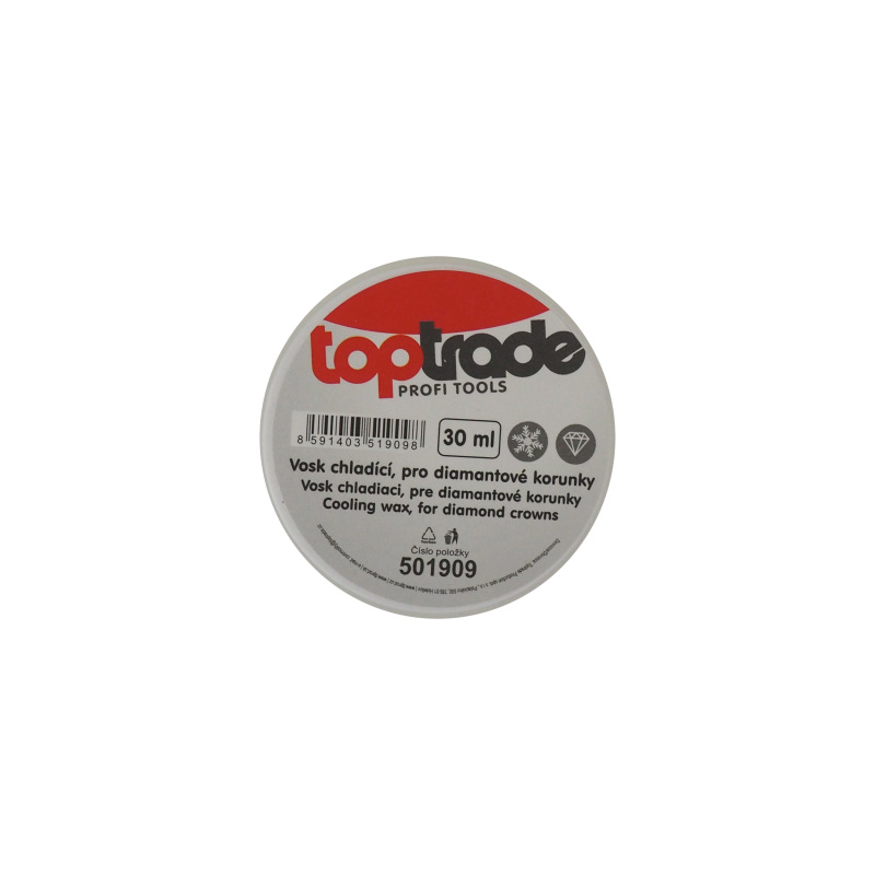 TOPTRADE vosk chladiaci, pre diamantové korunky, 30 ml. 1
