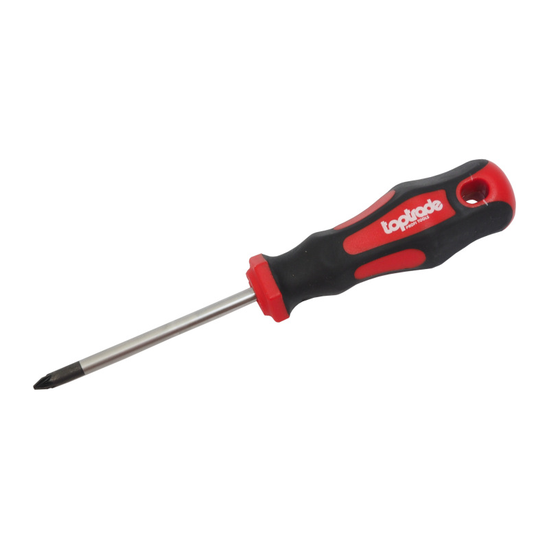 TOPTRADE skrutkovač Pozidrive, magnetický, S2, 3 x 150 mm
