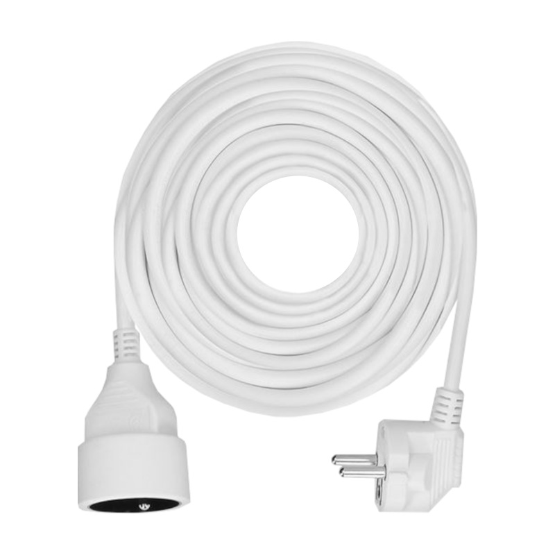 kábel predlžovací, biely, 10 m, ~ 250 V / 10 A