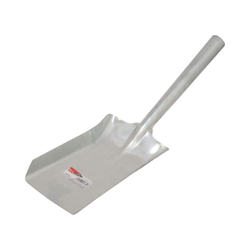 TOPTRADE lopatka na uhlie, plechová, celopozinkovaná, úzka, 410 x 105 mm 1