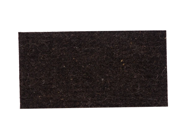 TOPTRADE hladítko ABS, plsť hnedá, 250 x 130 x 10 mm, profi 1
