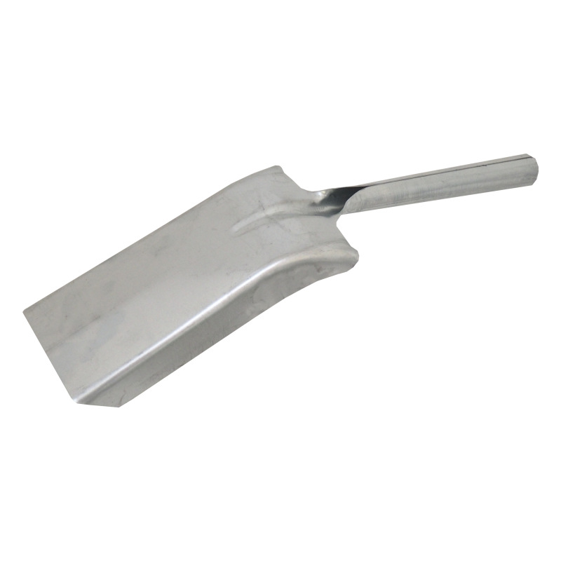 TOPTRADE lopatka na uhlie, plechová, celopozinkovaná, úzka, 410 x 105 mm 4