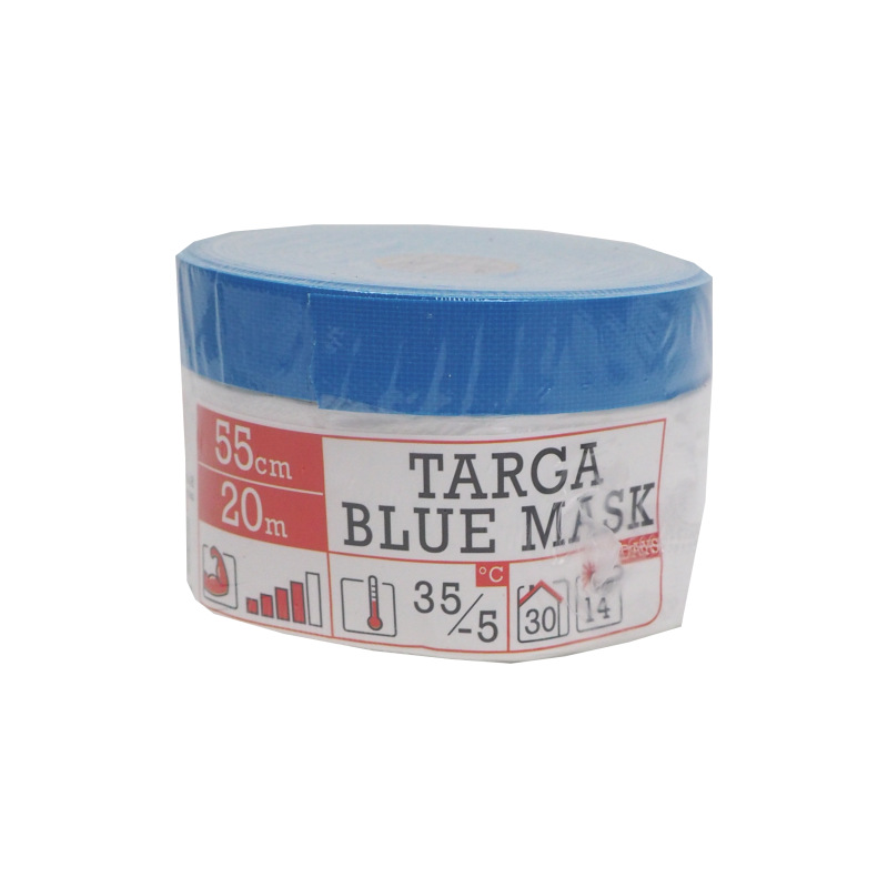 páska lepiaca Targa blue mask, so zakrývacou fóliou, 55 cm x 20 m 1