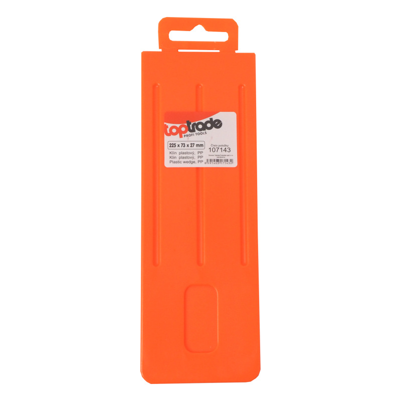 TOPTRADE klin plastový, PP, 225 x 73 x 27 mm 3