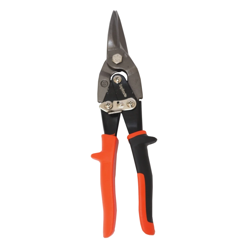 TOPTRADE nožnice na plech, CR-V, rovné, 250 mm