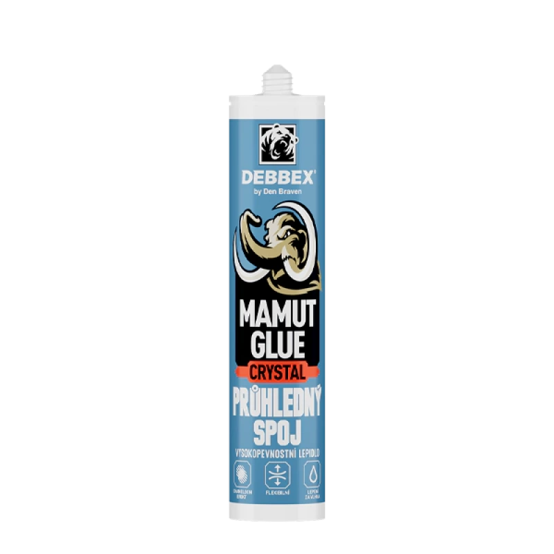 MAMUT GLUE Crystal 290ml transparentný
